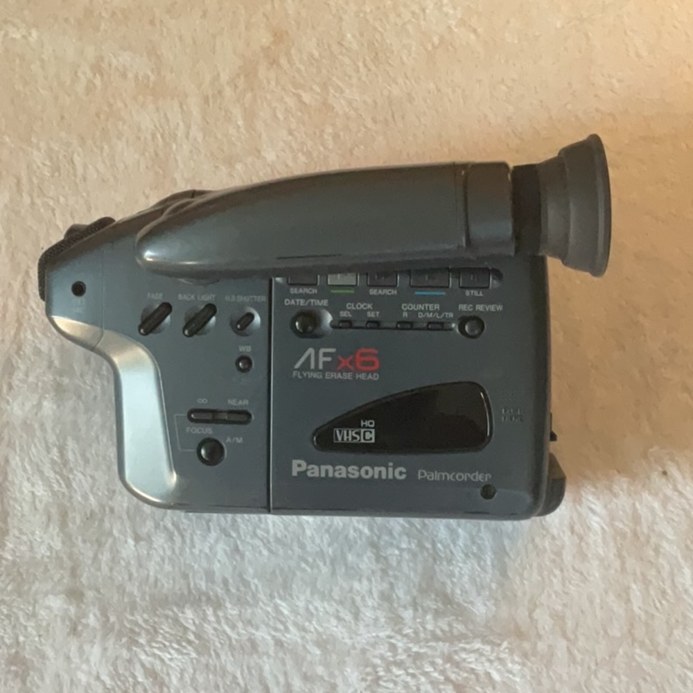 Panasonic Palmcorder AFX6 - 1991 vintage